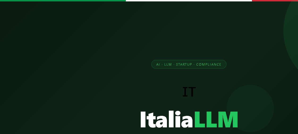 ItaliaLLM — Sovereign LLM Platform for Italy